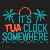 It’S Tua Clock Somewhere Sometimes Beanie thumb 2