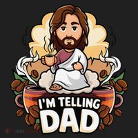 IM Telling Dad Jesus Women's Sweatshirt thumb 2