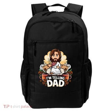 IM Telling Dad Jesus Backpack
