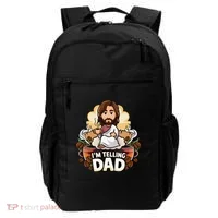 IM Telling Dad Jesus Backpack thumb 0