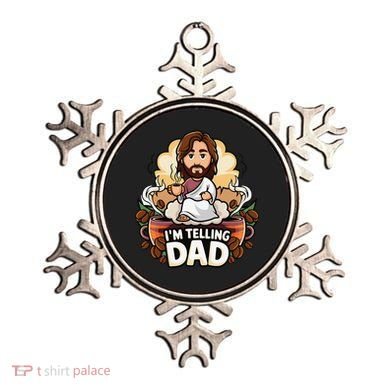 IM Telling Dad Jesus Ornament