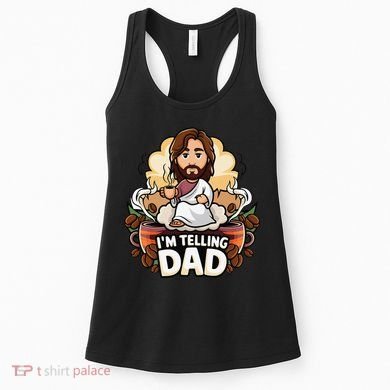 IM Telling Dad Jesus Women's Tank Top