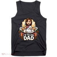 IM Telling Dad Jesus Tank Top thumb 0