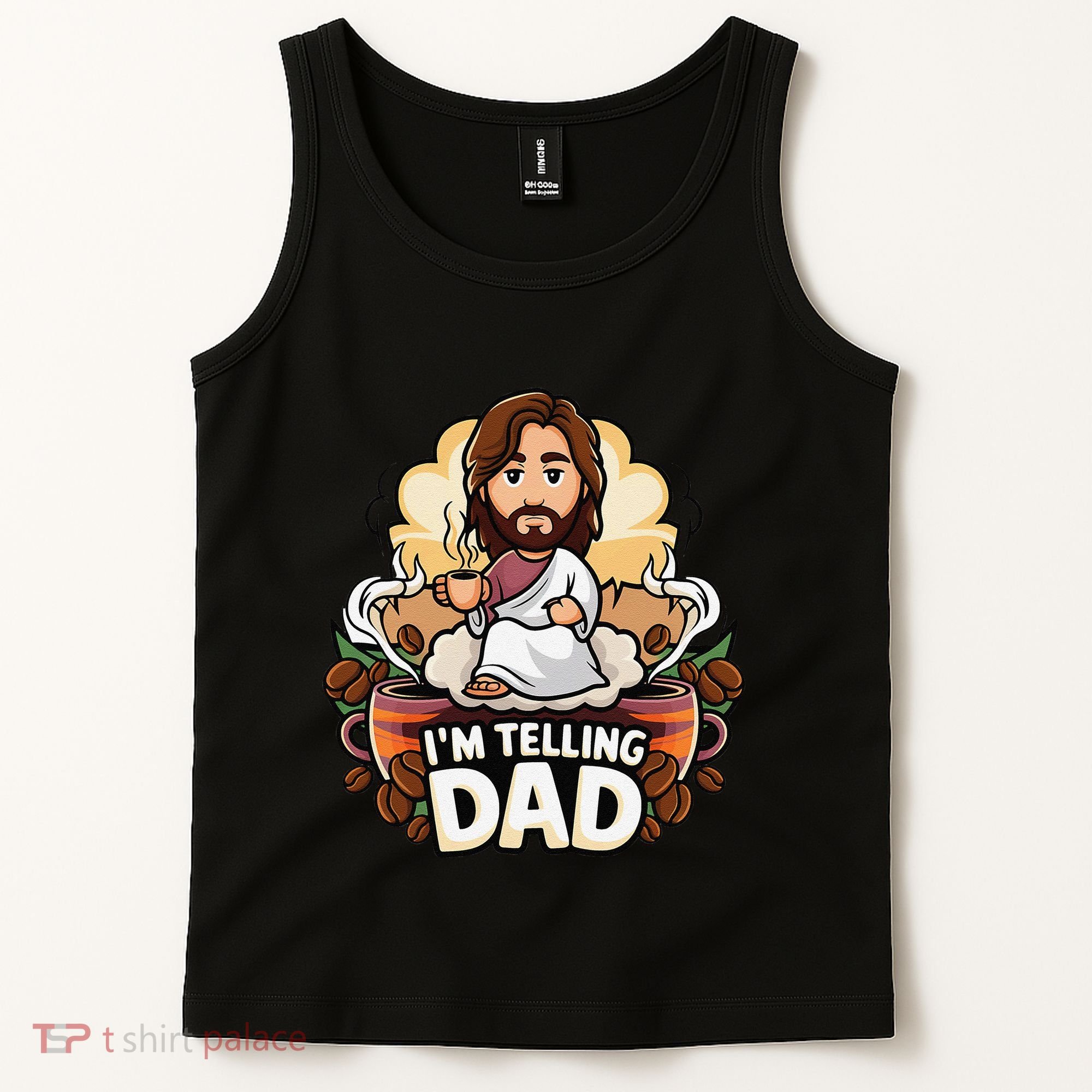 IM Telling Dad Jesus Tank Top