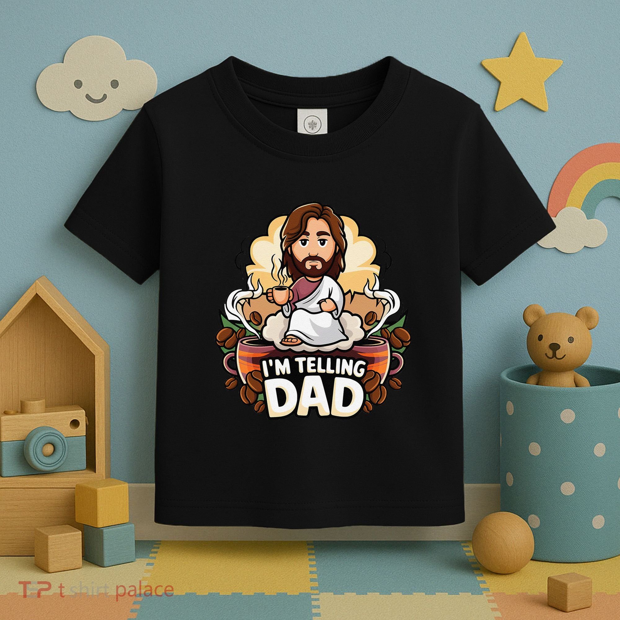 IM Telling Dad Jesus Toddler T-Shirt