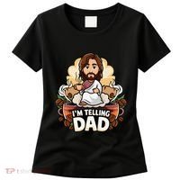 IM Telling Dad Jesus Women's T-Shirt thumb 0