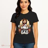 IM Telling Dad Jesus Women's T-Shirt thumb 4