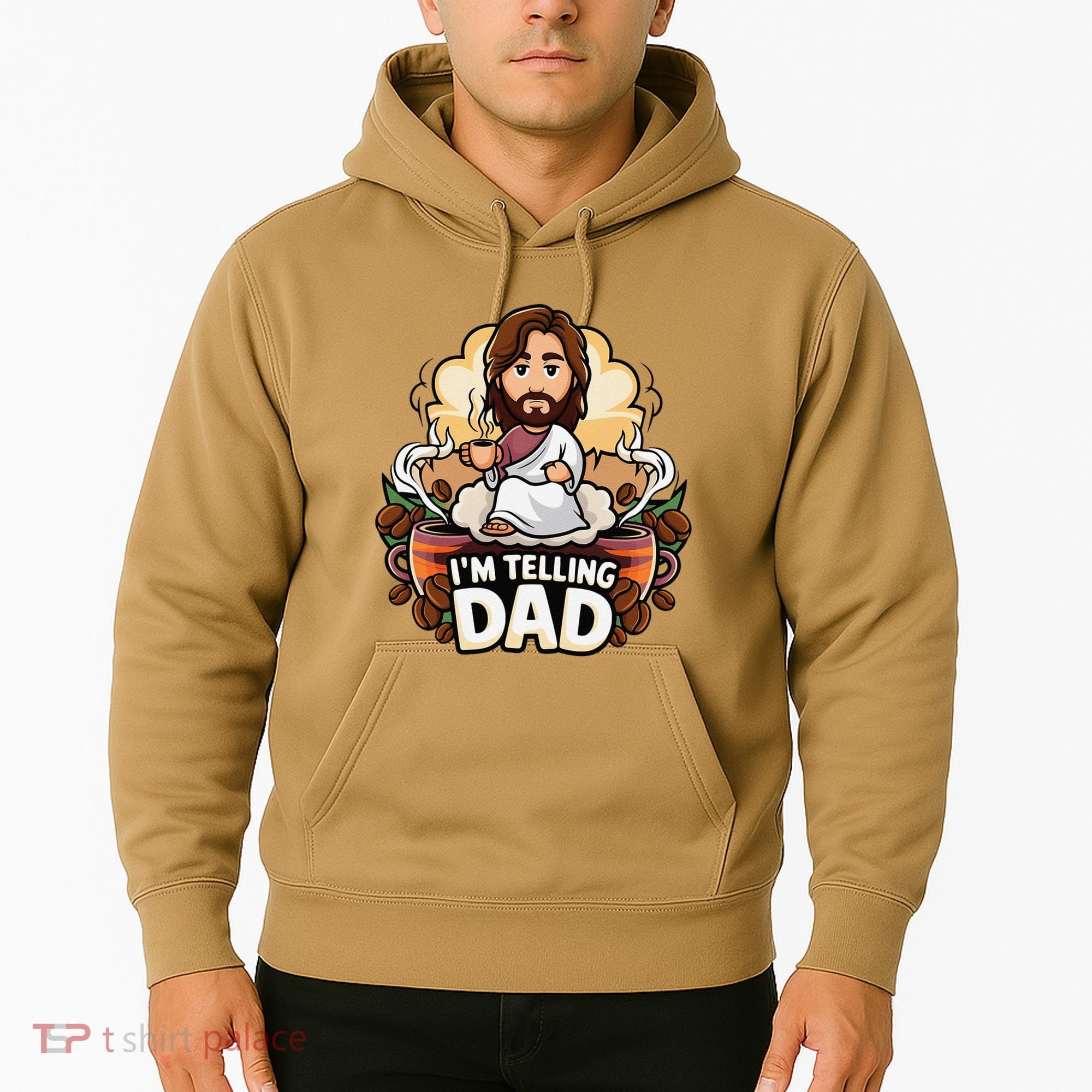 IM Telling Dad Jesus Hoodie