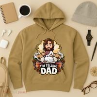 IM Telling Dad Jesus Hoodie thumb 3