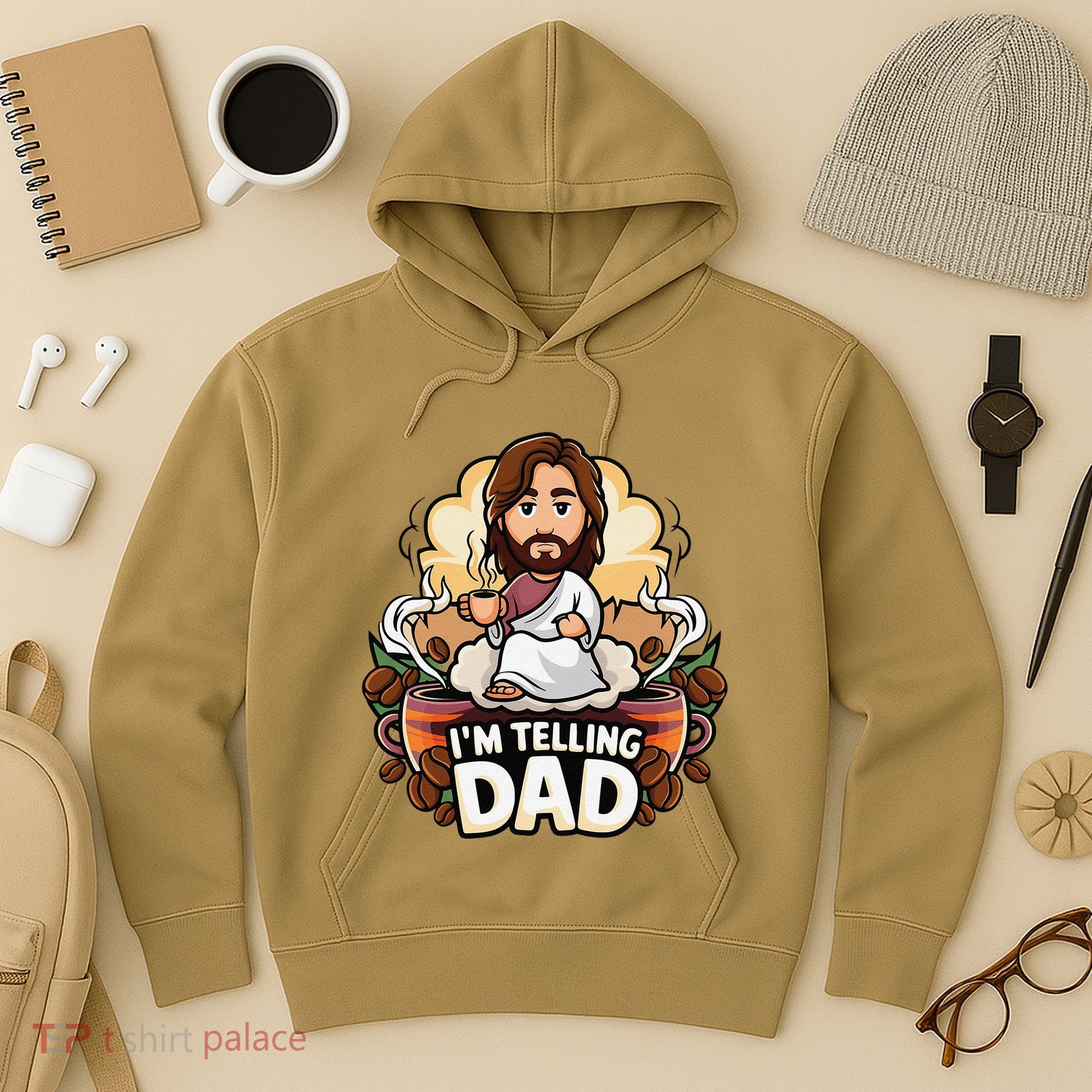IM Telling Dad Jesus Hoodie