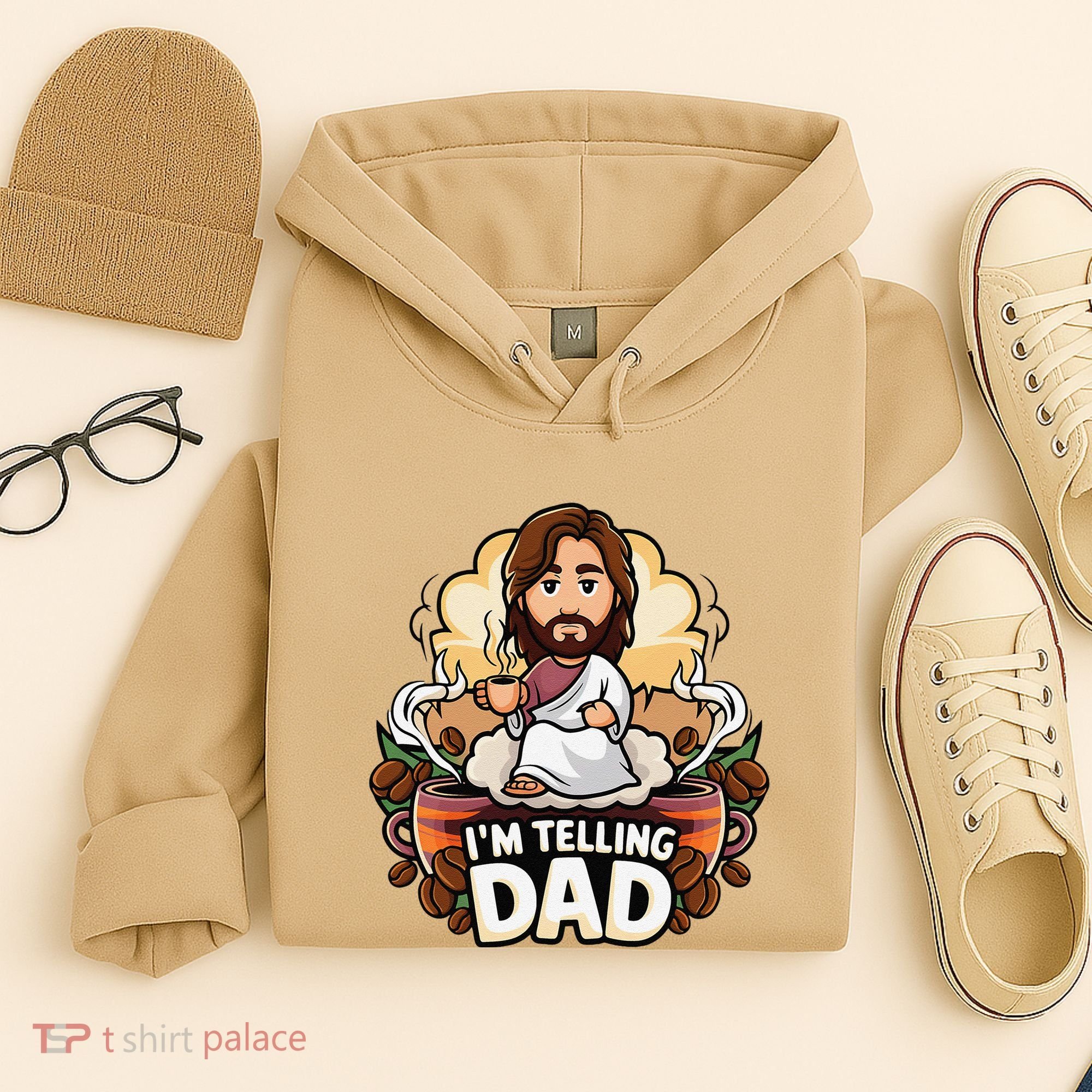 IM Telling Dad Jesus Hoodie