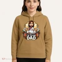 IM Telling Dad Jesus Hoodie thumb 5