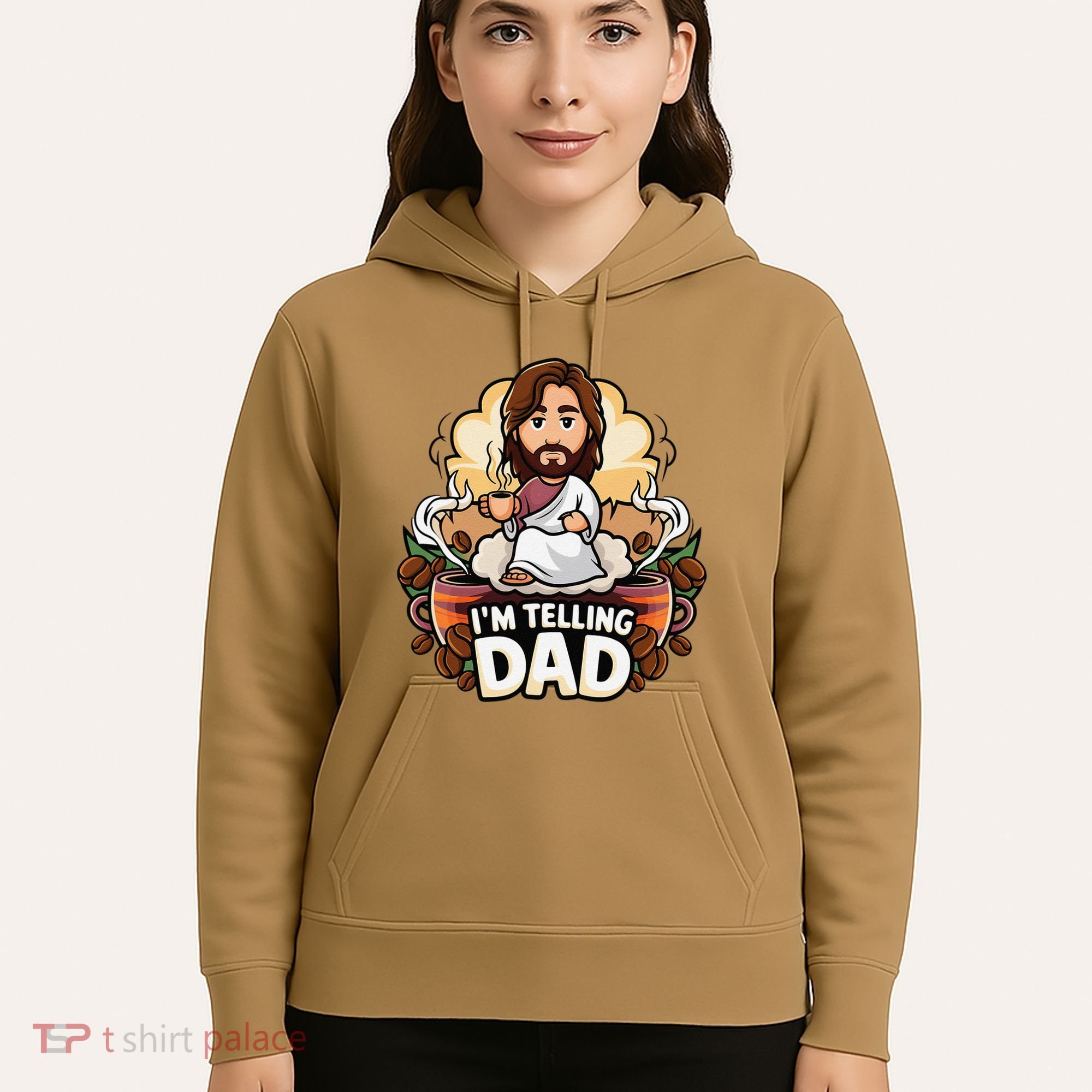 IM Telling Dad Jesus Hoodie