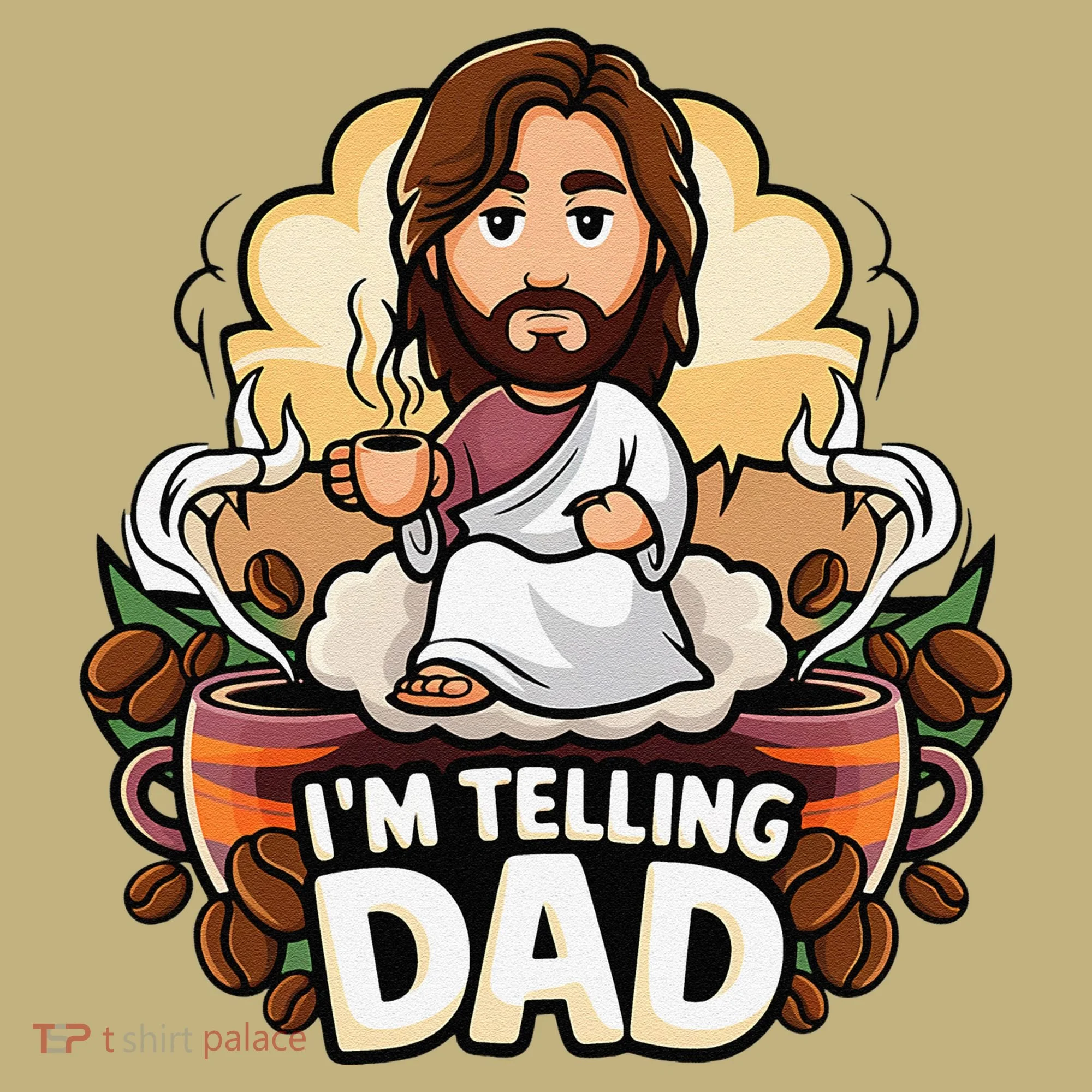 IM Telling Dad Jesus Hoodie