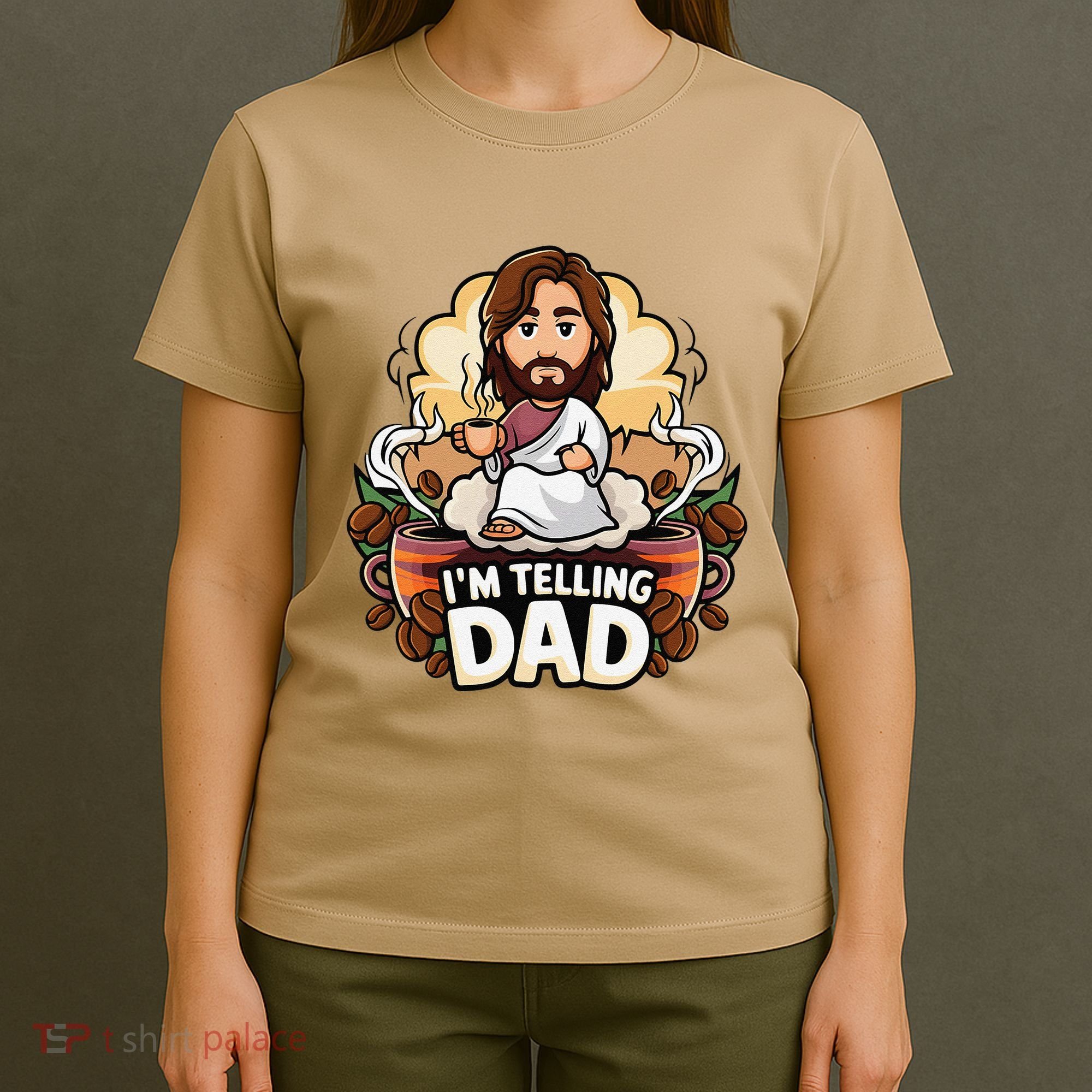 IM Telling Dad Jesus T-Shirt