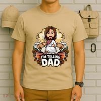 IM Telling Dad Jesus T-Shirt thumb 6