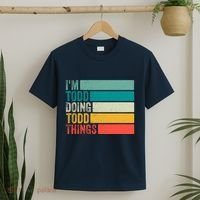 I'm Todd Doing Todd Things Funny Vintage Todd Gift Idea T-Shirt thumb 2