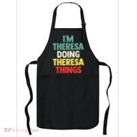 Im Theresa Doing Theresa Things Personalized Name Apron thumb 0
