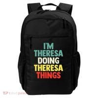 Im Theresa Doing Theresa Things Personalized Name Backpack thumb 0