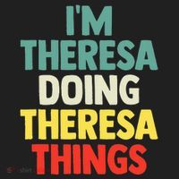 Im Theresa Doing Theresa Things Personalized Name Beanie thumb 2