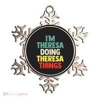 Im Theresa Doing Theresa Things Personalized Name Ornament thumb 0