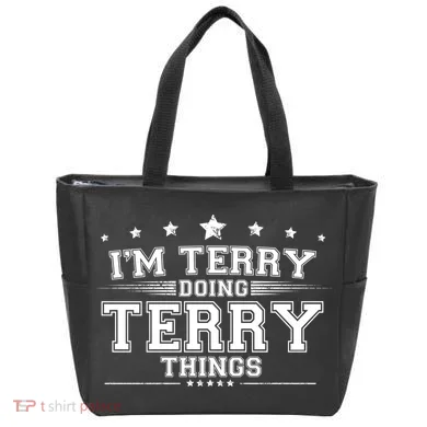 Im Terry Doing Terry Things Tote Bag