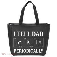 I Tell Dad Jokes Periodically Funny Fathers Day Tote Bag thumb 0