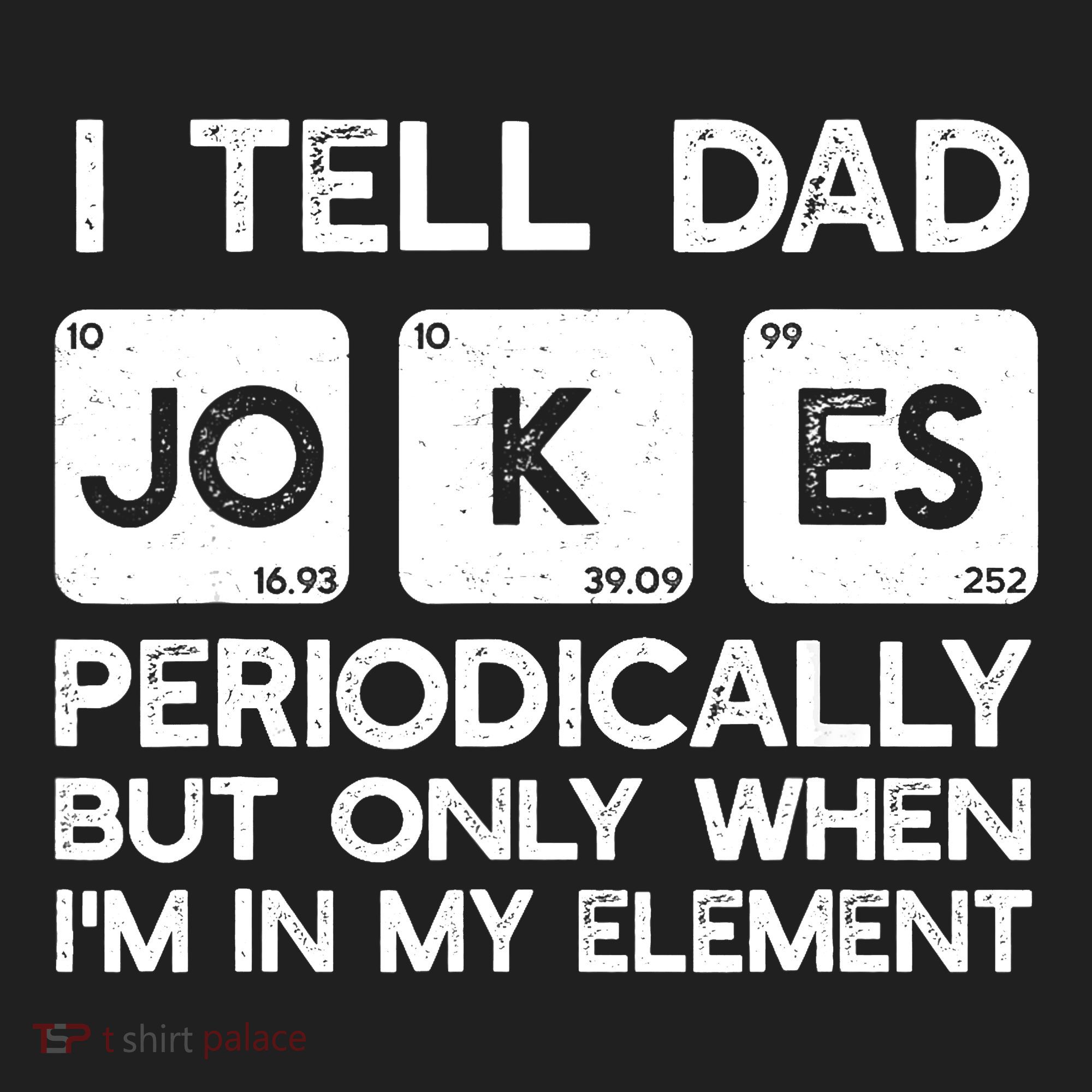I Tell Dad Jokes Periodically but Only when I'm My Element Beanie