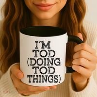 I'm Tod Doing Tod Things Family Reunion First Name Gift Coffee Mug thumb 3