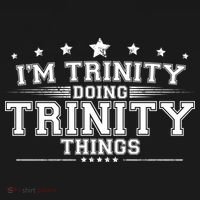 Im Trinity Doing Trinity Things Kids Long Sleeve Shirt thumb 2