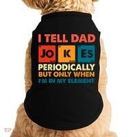 I Tell Dad Jockes Father's Day Doggie Tank thumb 0