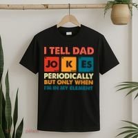 I Tell Dad Jockes Father's Day T-Shirt thumb 2