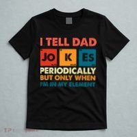 I Tell Dad Jockes Father's Day T-Shirt thumb 5