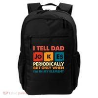 I Tell Dad Jockes Father's Day Backpack thumb 0