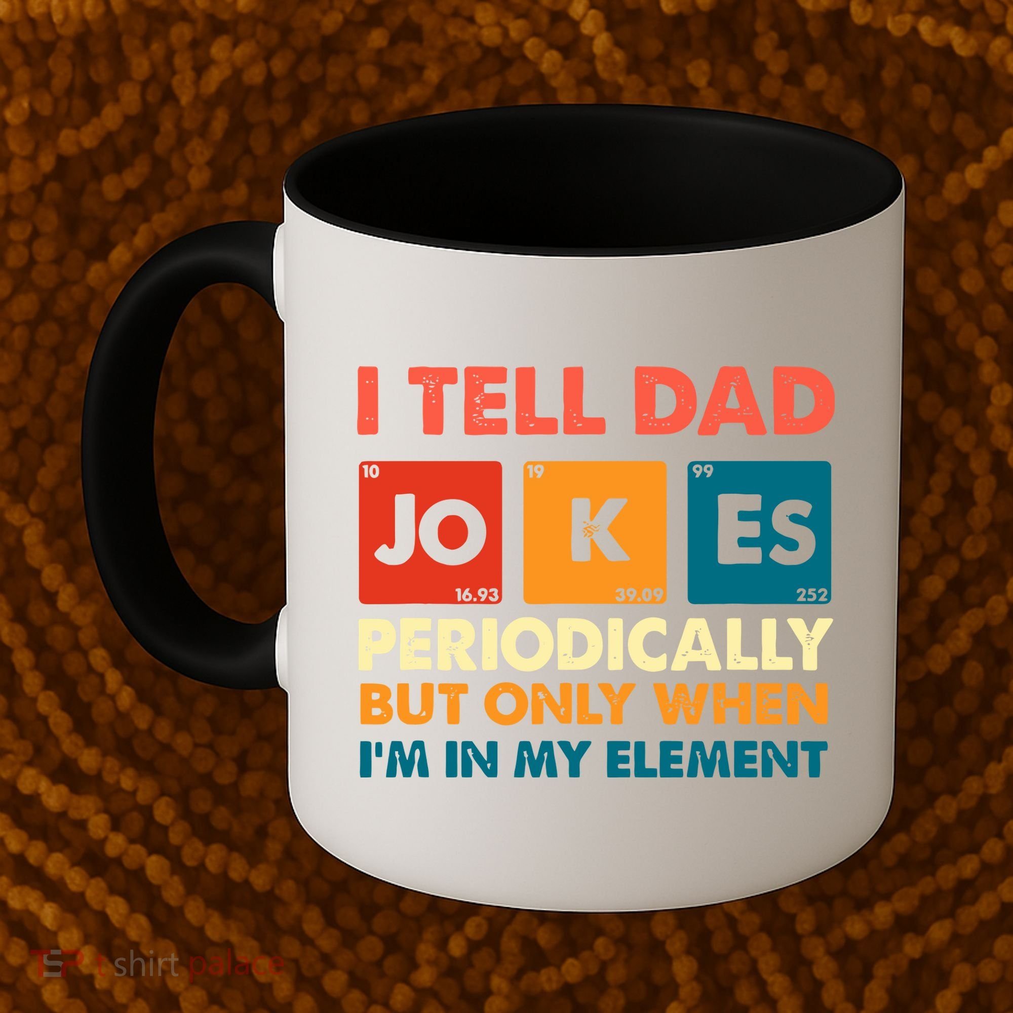 I Tell Dad Jockes Father's Day Coffee Mug