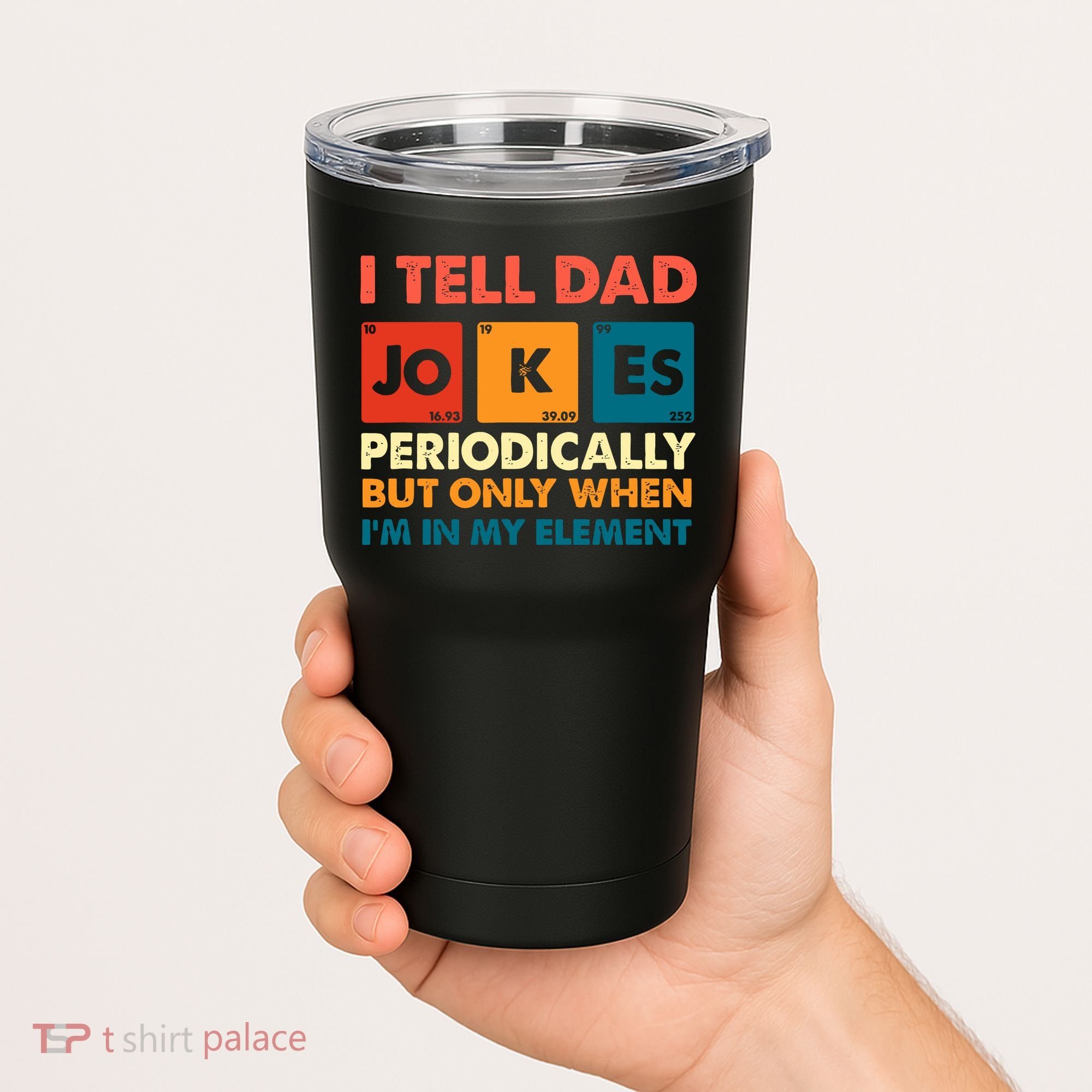 I Tell Dad Jockes Father's Day Tumbler