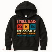 I Tell Dad Jockes Father's Day Kids Hoodie thumb 0