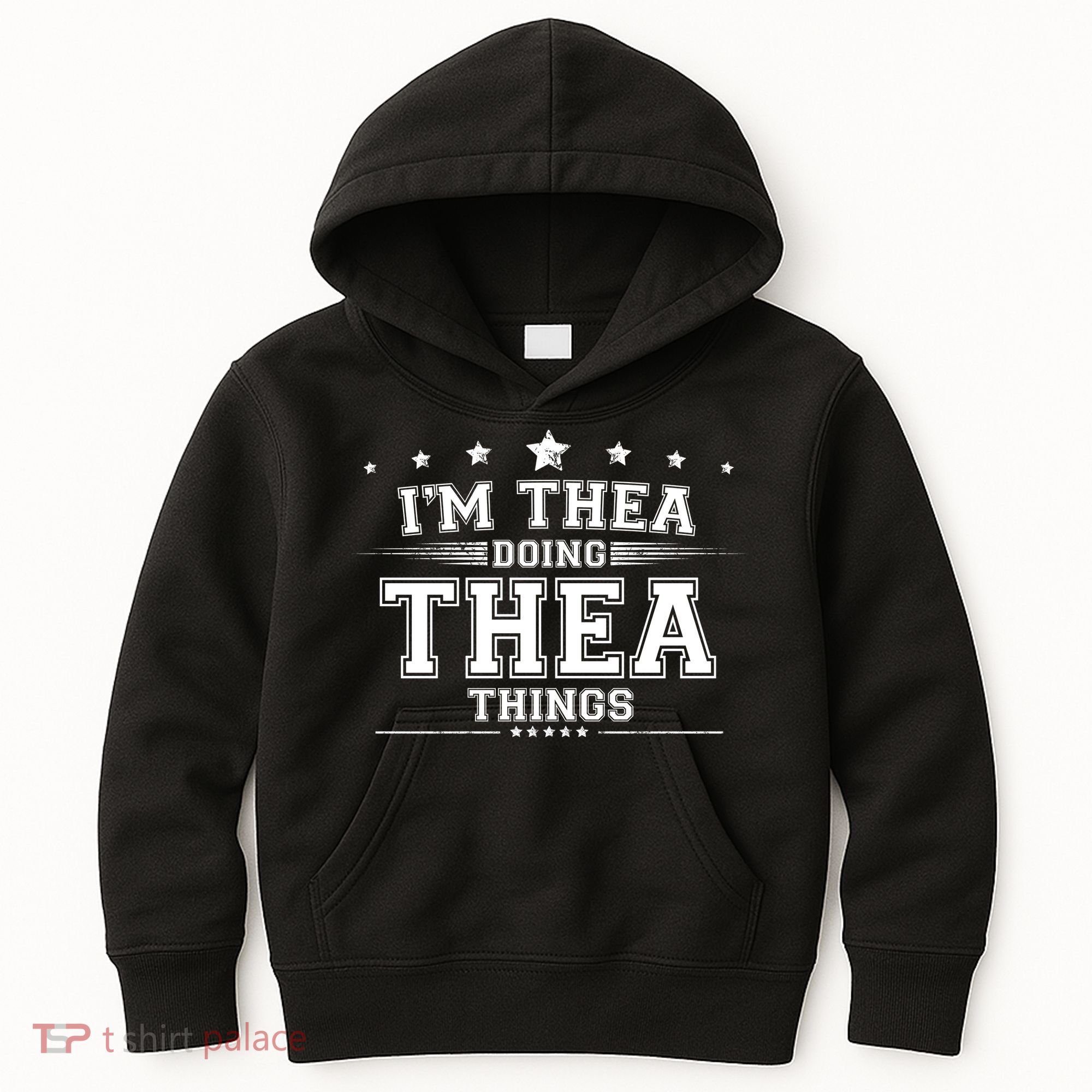 Im Thea Doing Thea Things Kids Hoodie