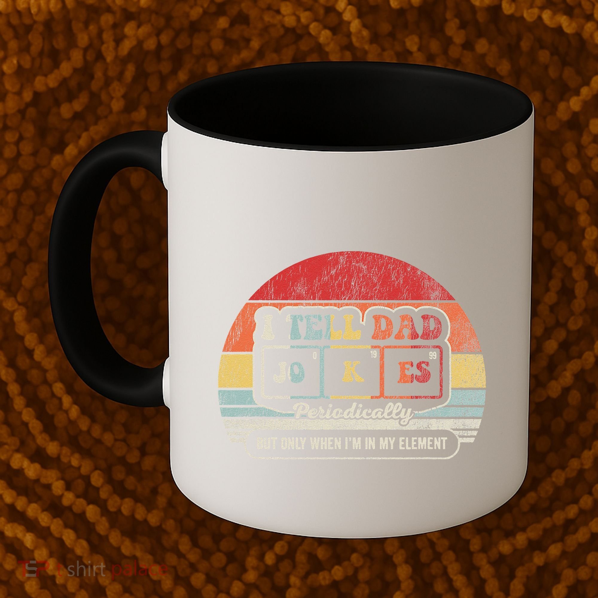 I Tell Dad Jokes Periodically Retro Style Coffee Mug