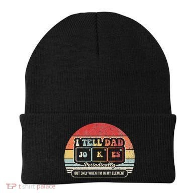 I Tell Dad Jokes Periodically Retro Style Beanie
