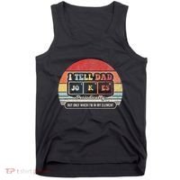 I Tell Dad Jokes Periodically Retro Style Tank Top thumb 0