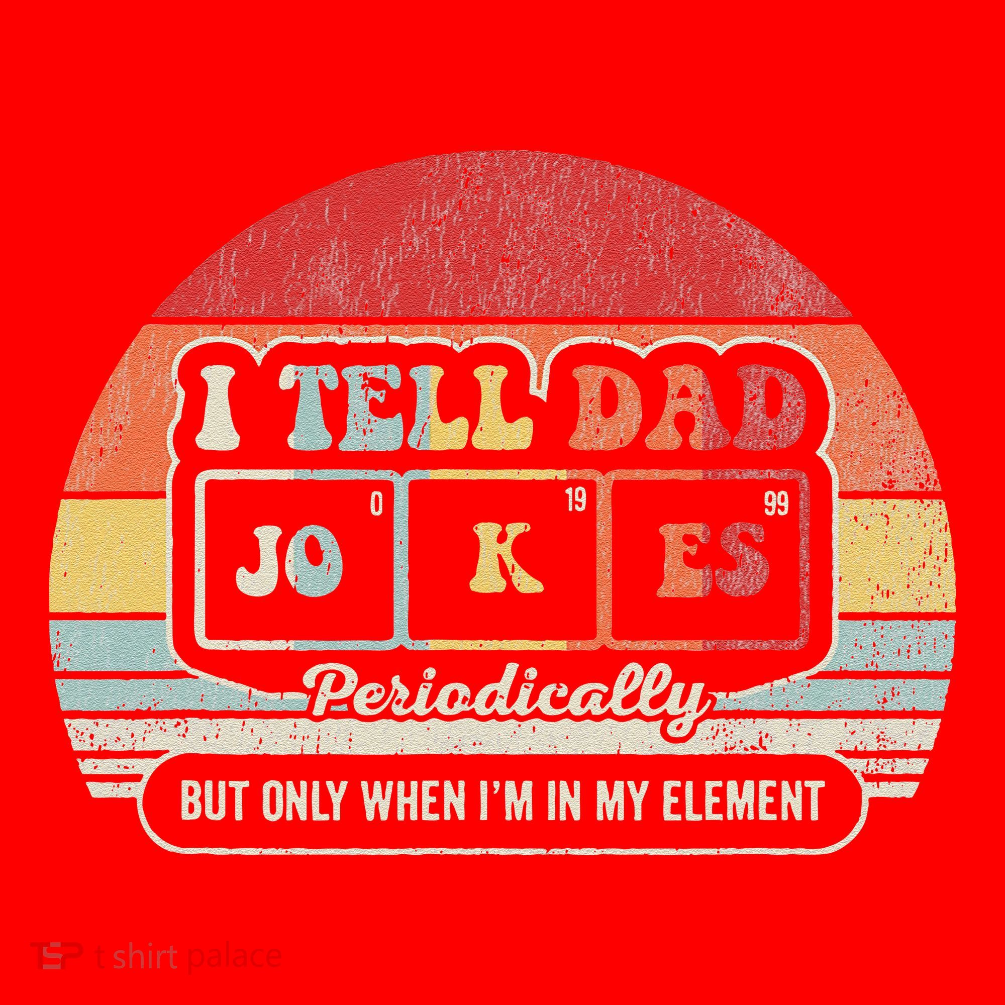 I Tell Dad Jokes Periodically Retro Style Santa Hat