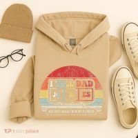 I Tell Dad Jokes Periodically Retro Style Hoodie thumb 4