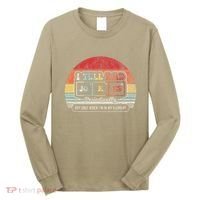 I Tell Dad Jokes Periodically Retro Style Long Sleeve Shirt thumb 0