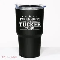 Im Tucker Doing Tucker Things Tumbler thumb 0