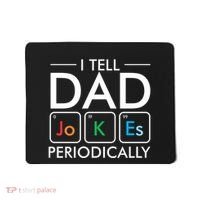 I Tell Dad Jokes Periodically Mousepad thumb 0