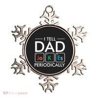 I Tell Dad Jokes Periodically Ornament thumb 0