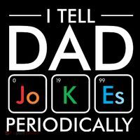 I Tell Dad Jokes Periodically Ornament thumb 1