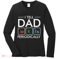 I Tell Dad Jokes Periodically Women's Long Sleeve Shirt thumb 0