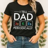 I Tell Dad Jokes Periodically Women's T-Shirt thumb 2